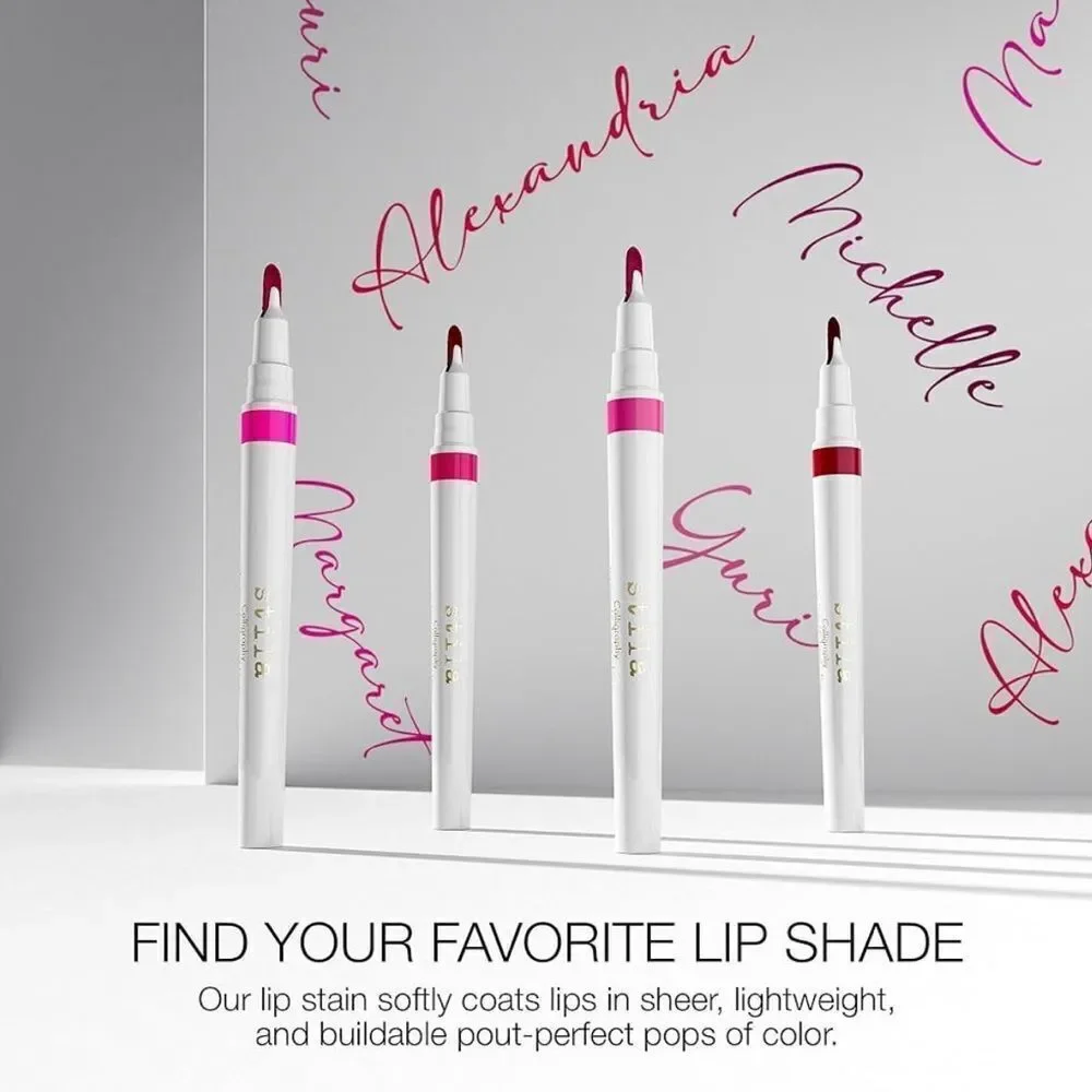 Stila Calligraphy Lip Stain In Susan Full Size NIB